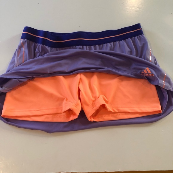 ADIDAS ADIZERO climalite Tennis/Golf Skort SKIRT L - Picture 11 of 11